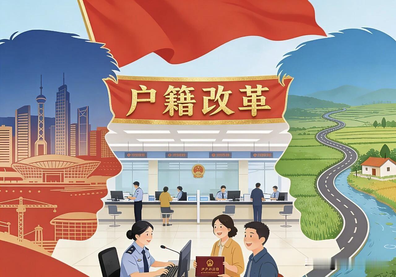 今天刷到个重磅消息，国务院发了文件，以后公共服务要跟着人走，不再死绑户口了。