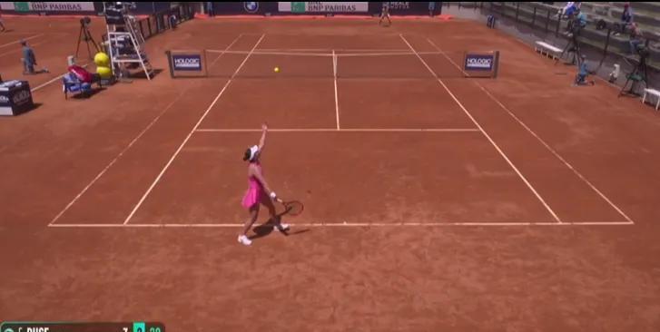 #2025赛季WTA1000罗马站女单资格赛#北京时间5月6日晚，2025赛