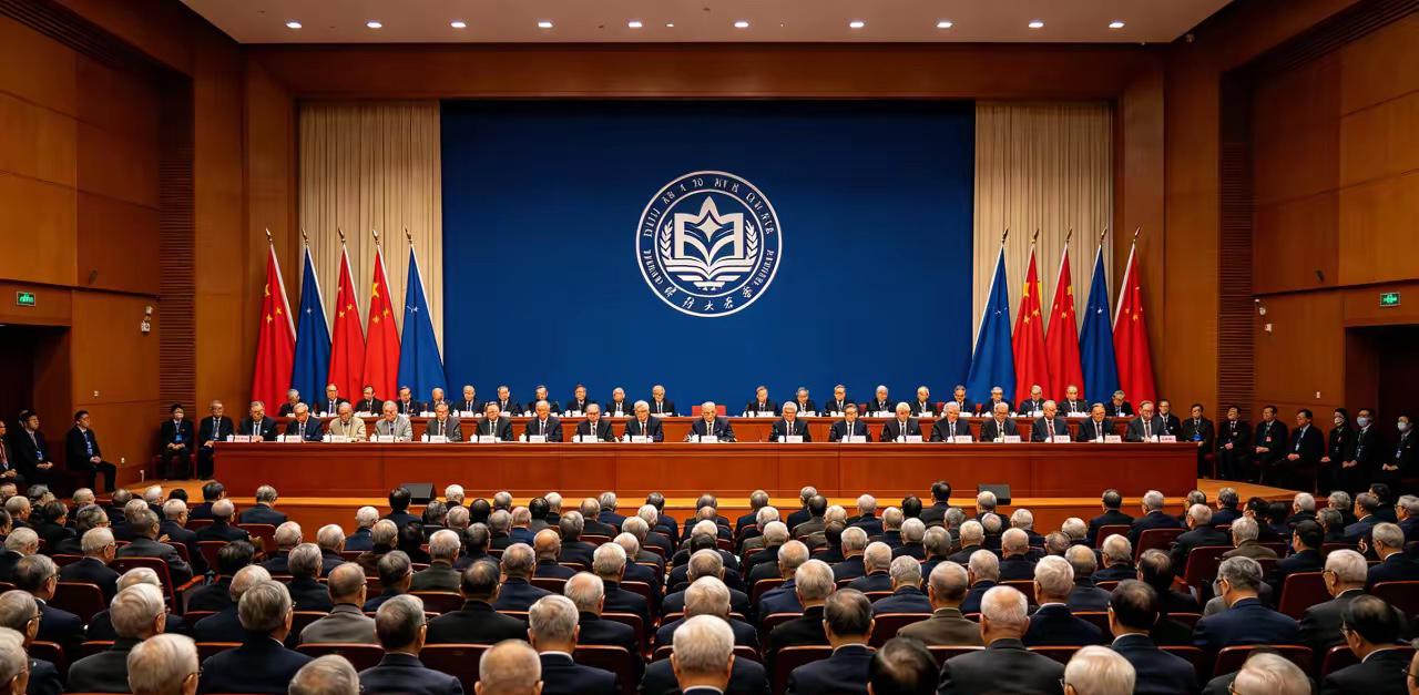 昨晚看到的一幕，眼泪差点没绷住。8月9日，哈尔滨工程大学。200多位院士专家，