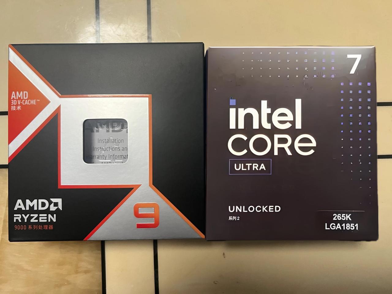 9800X3D换英特尔265K，然后再换回X3D，哪个更好？说下不同体验先说