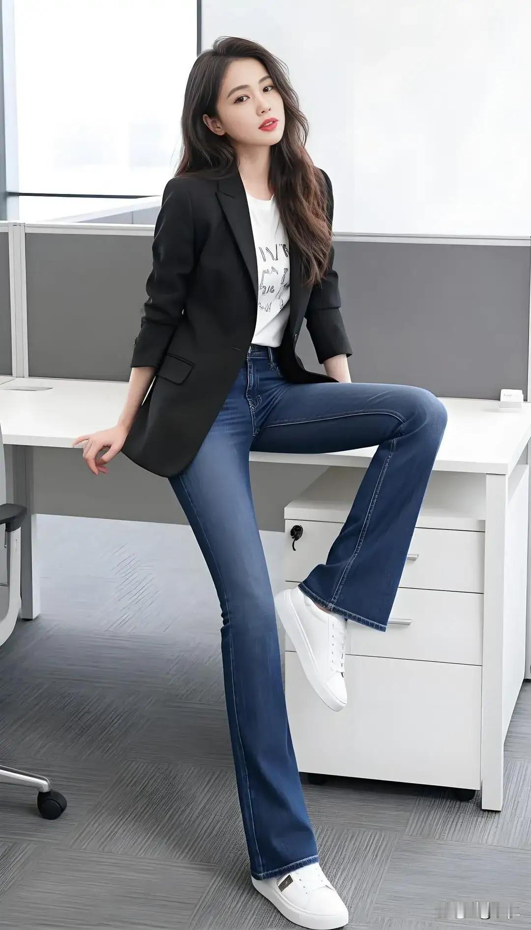 白鹿职业装写真