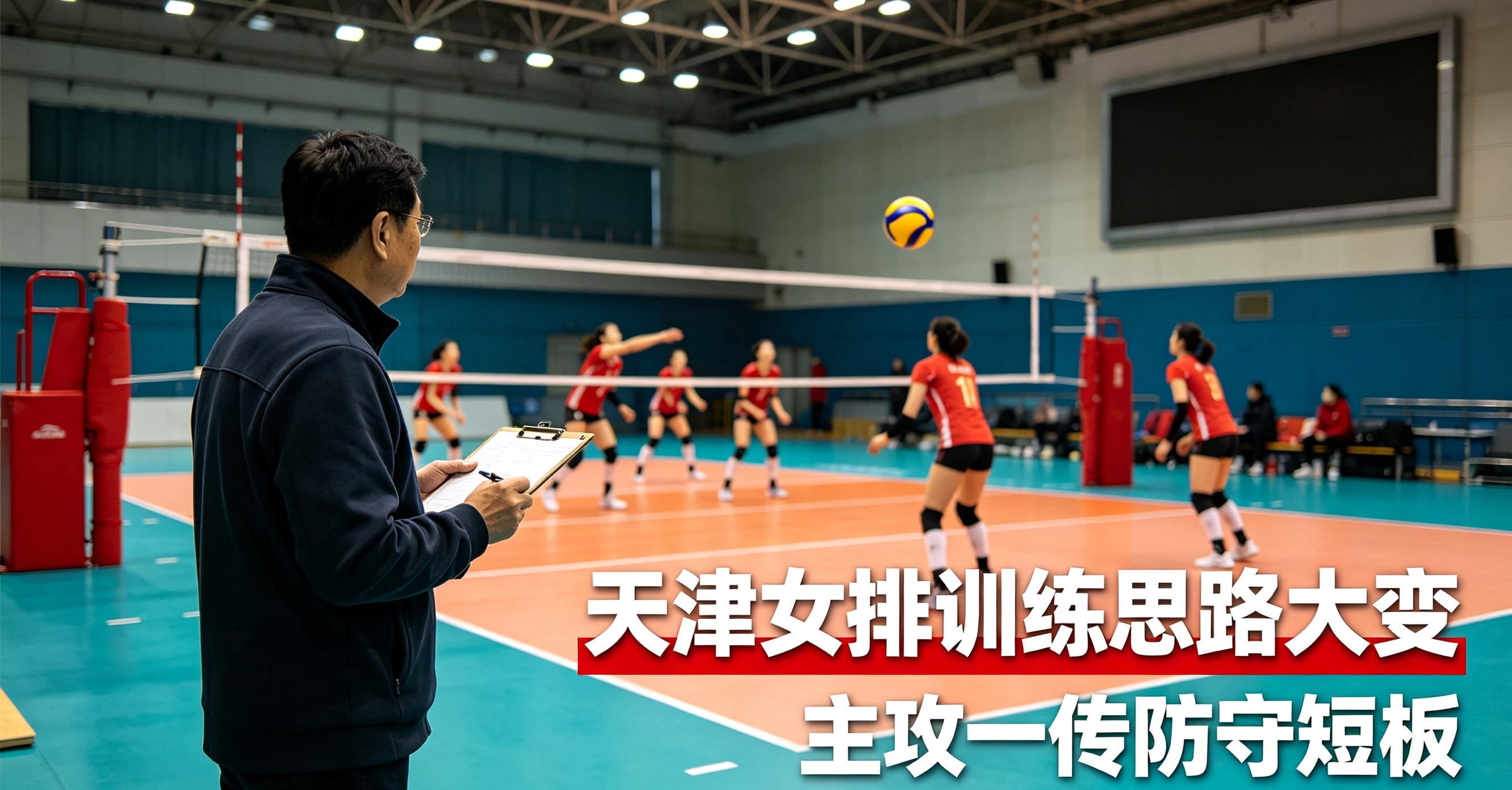 九冠王主动求变！天津女排基地特训实录，年轻队员迎来实战大考验距离新赛季排超联赛开赛越来越近，天津女排