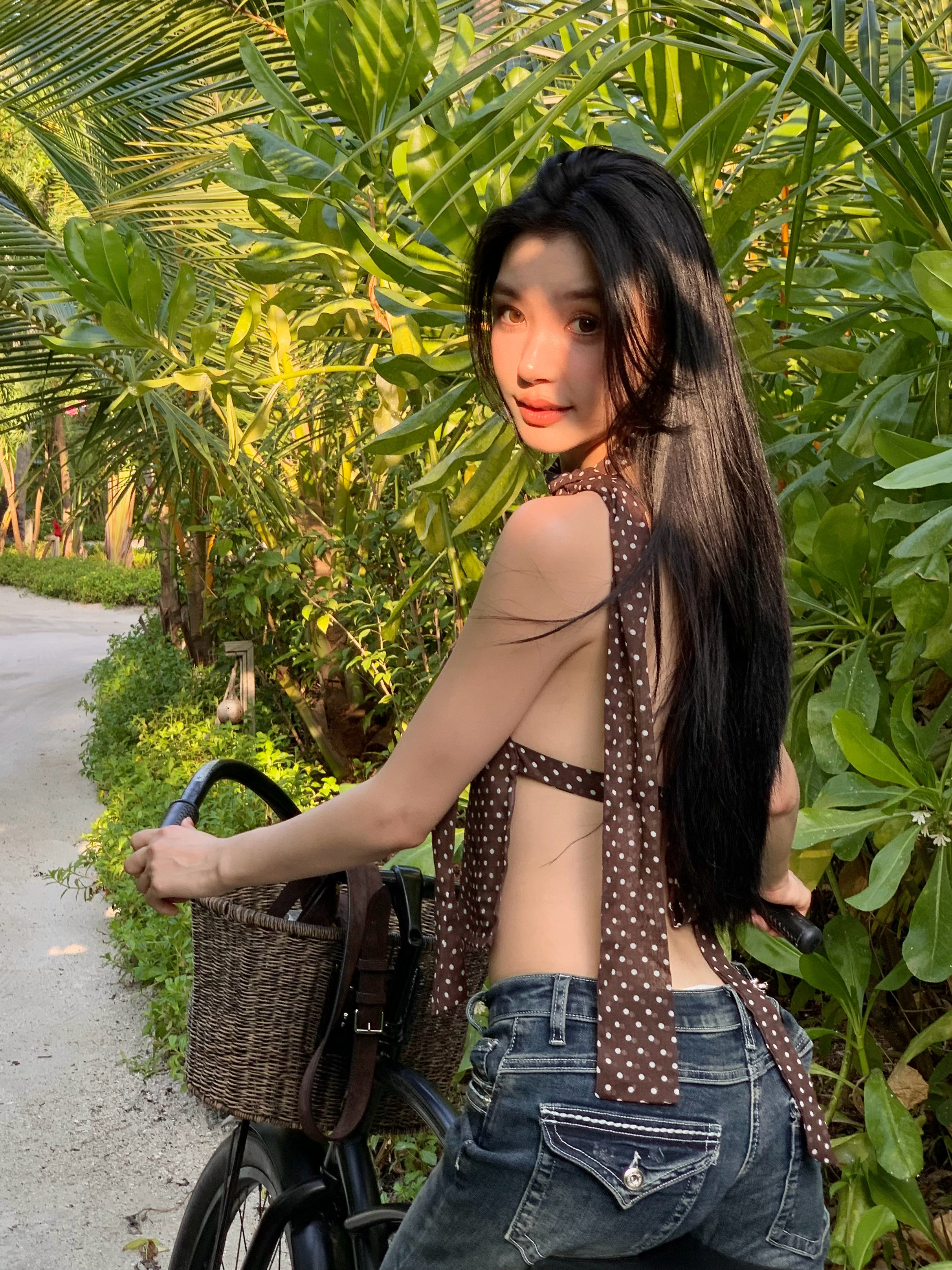 “束一个马尾，束起所有伤悲”✌️​​​