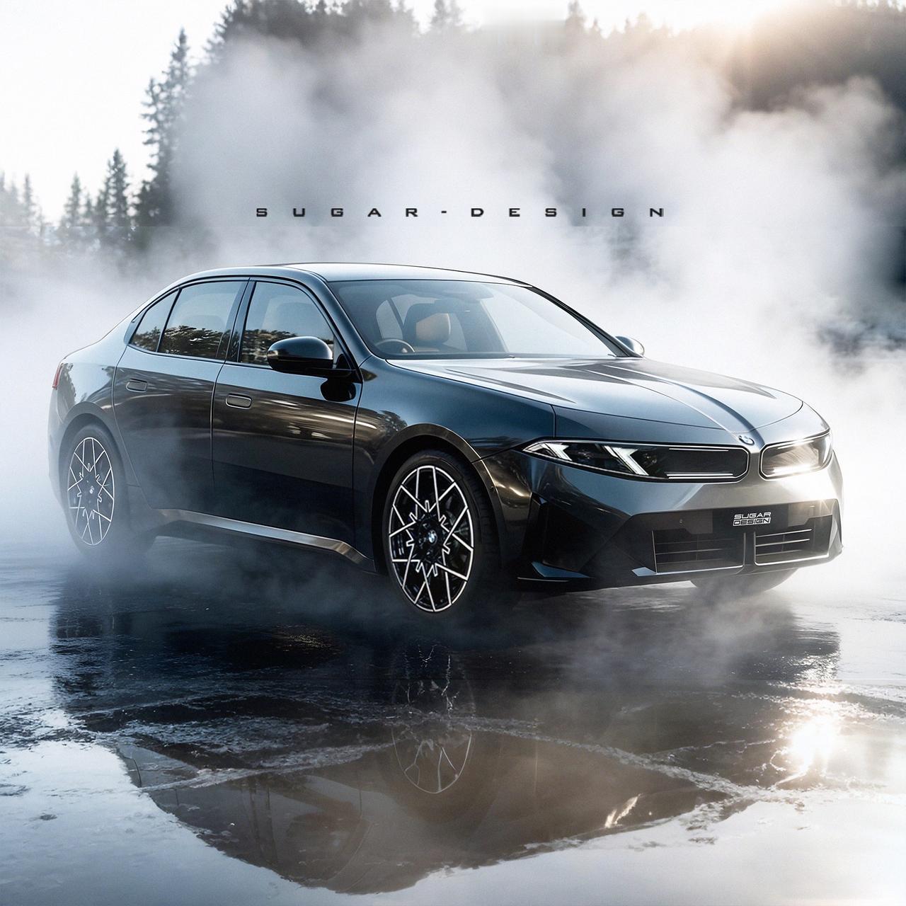 宝马新一代i3新车预览！这一次，宝马终于把3系和i3拆开成了两款车型。为了不