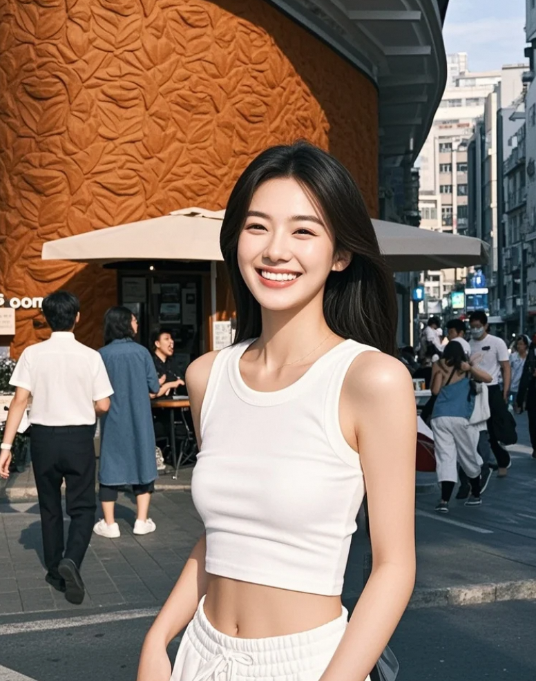 美到犯规！这位小姐姐的五官，是女娲的毕业设计！