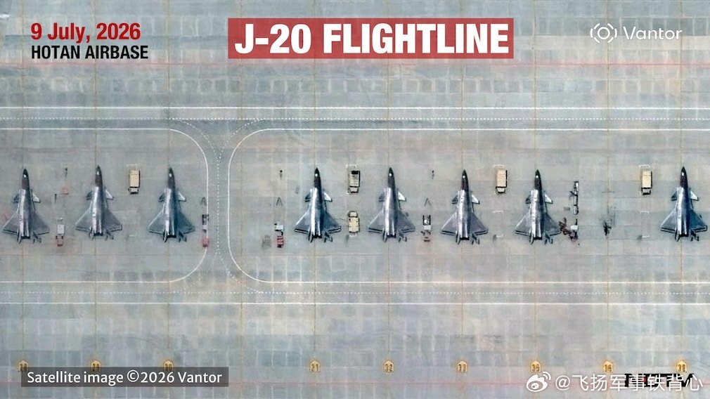 NDTV：卫星显示至少11架隐身战机部署在面向印度方向——新德里的应对方案仍需多