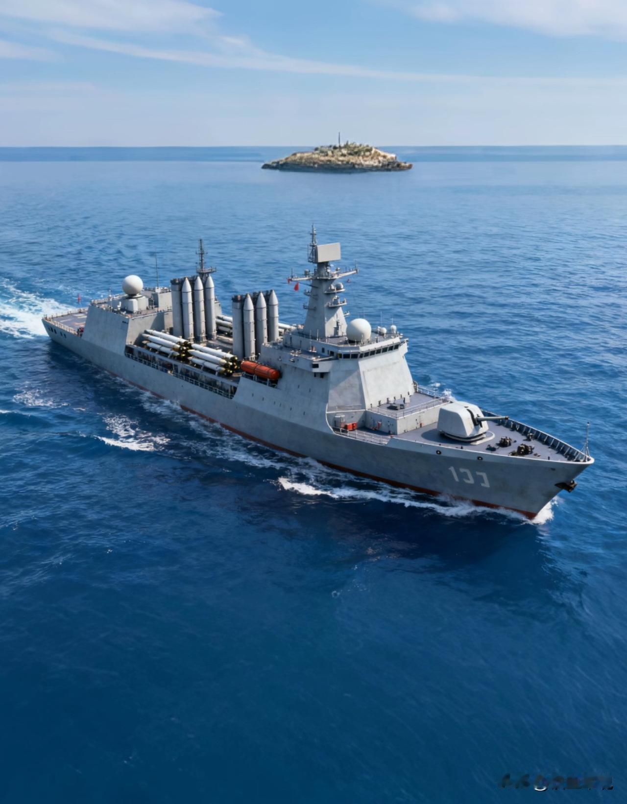 中国一艘神秘货轮引发美媒关注，该货轮配备了导弹垂发系统和先进雷达，可能被用作“武