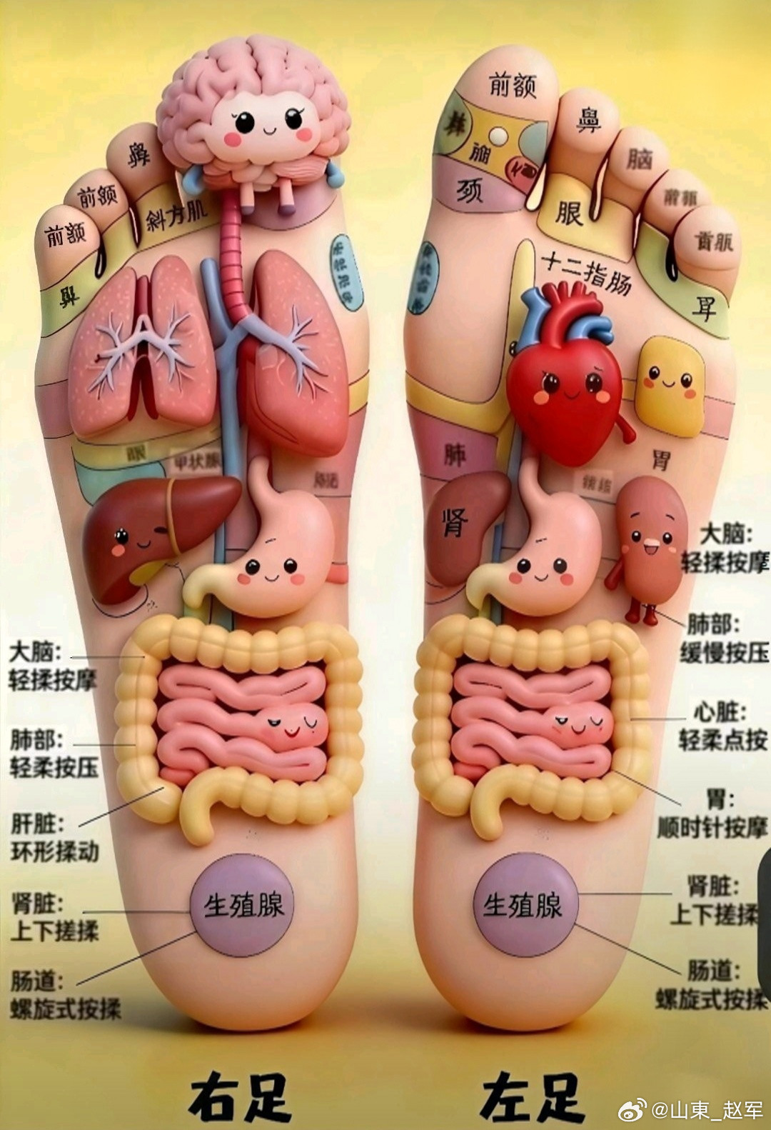 中医儿推足部调理为什么儿推调脚，效果特别好👍🦶足为根，根稳则五脏安🦶足为