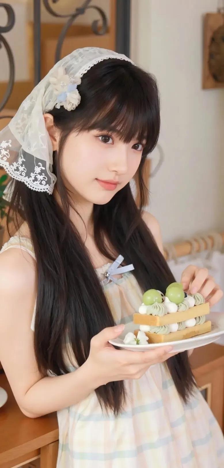 美女九宫格甜系少女可甜可咸少女心自拍