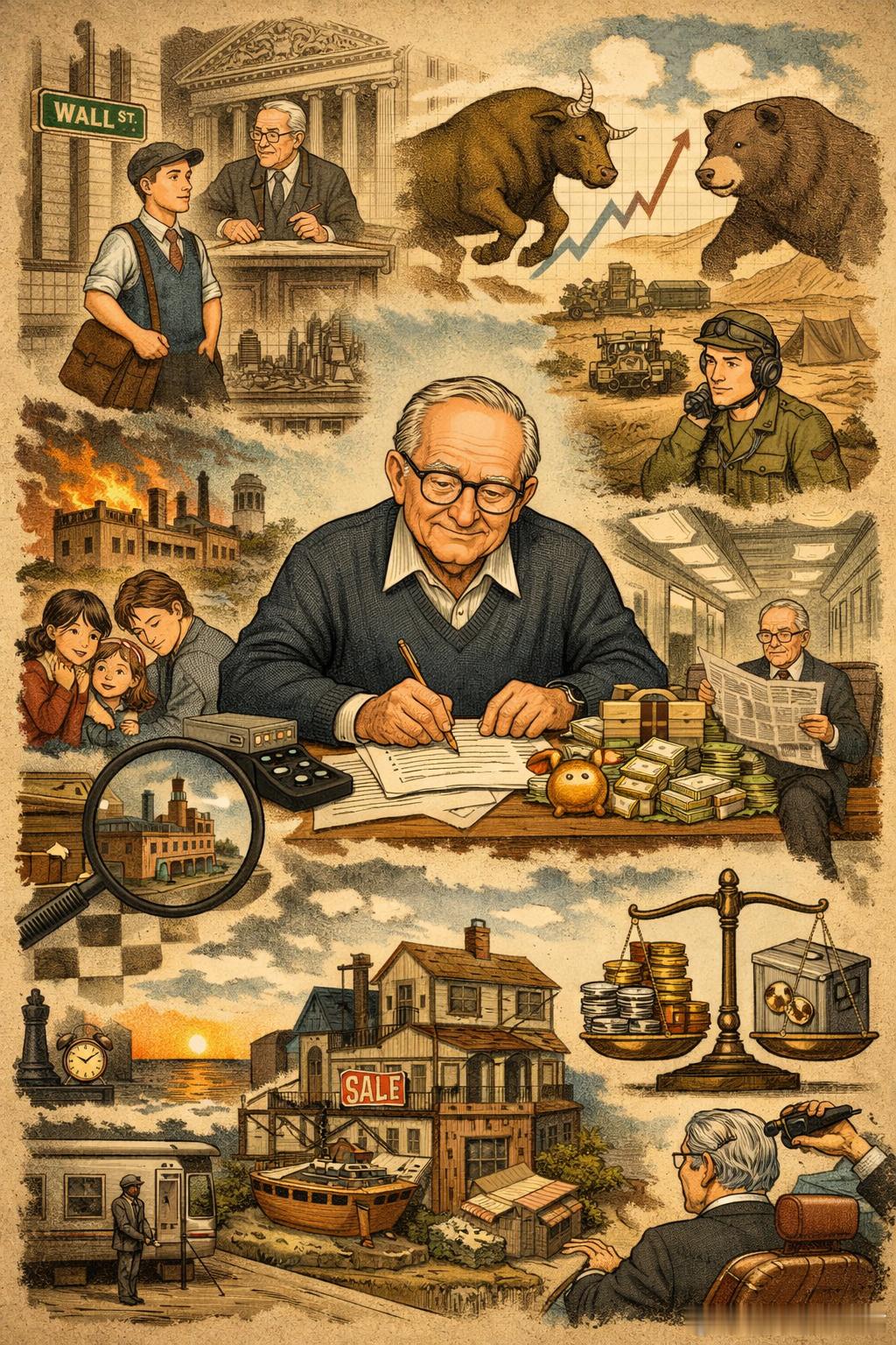 老牛的子夜沉思持续把简单的事做对：沃尔特·施洛斯的47年低调复利沃尔特·施洛斯