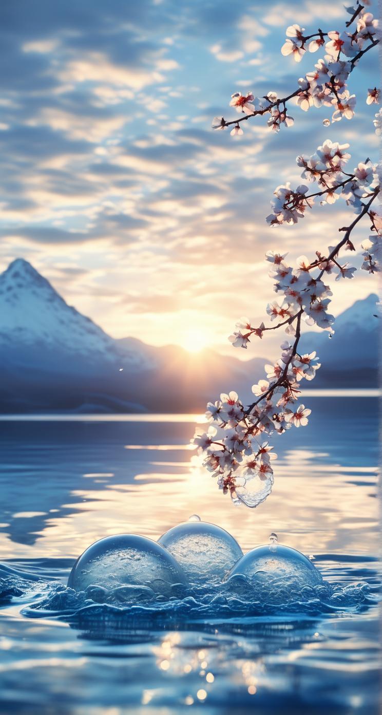 很多经典的古诗词中，广受喜爱的作品之一是杜甫的《春望》：国破山河在，城春草木