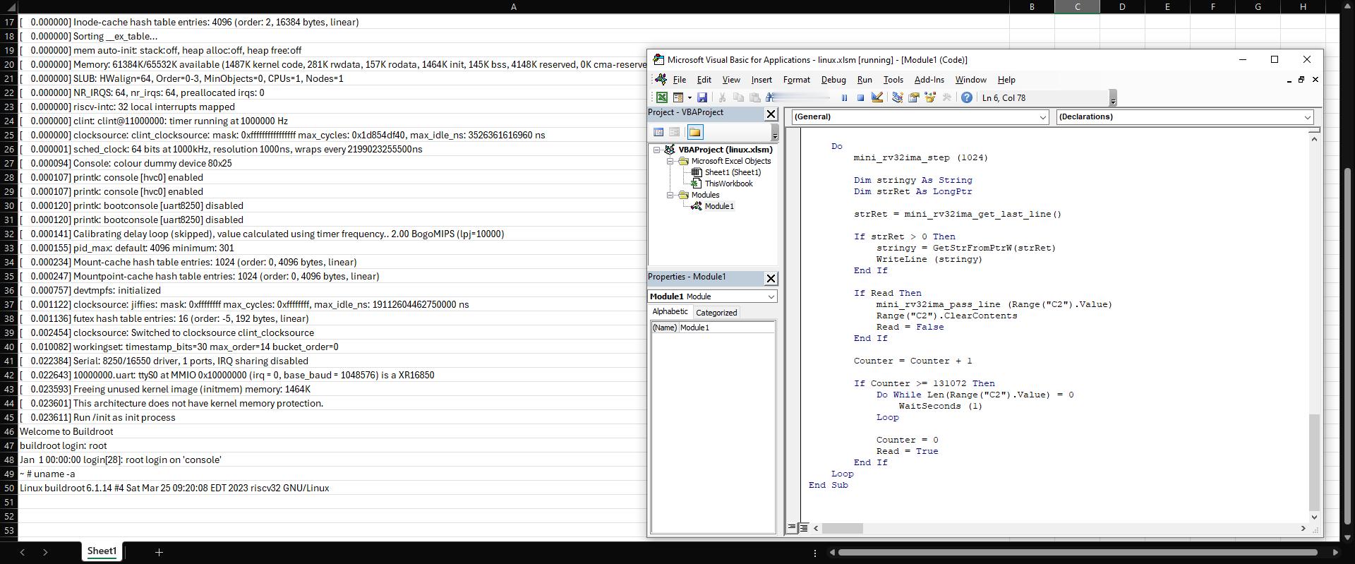 Excel中的Linux系统github.com/NSG650/Linux