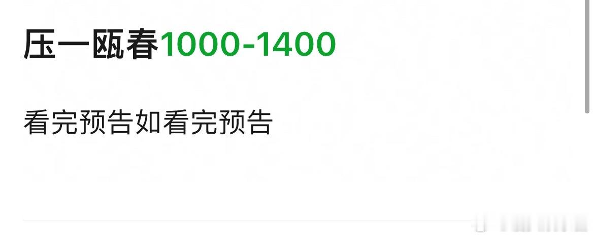周也一瓯春剧情又是俗套的男救女，集均能达到1000吗​​​