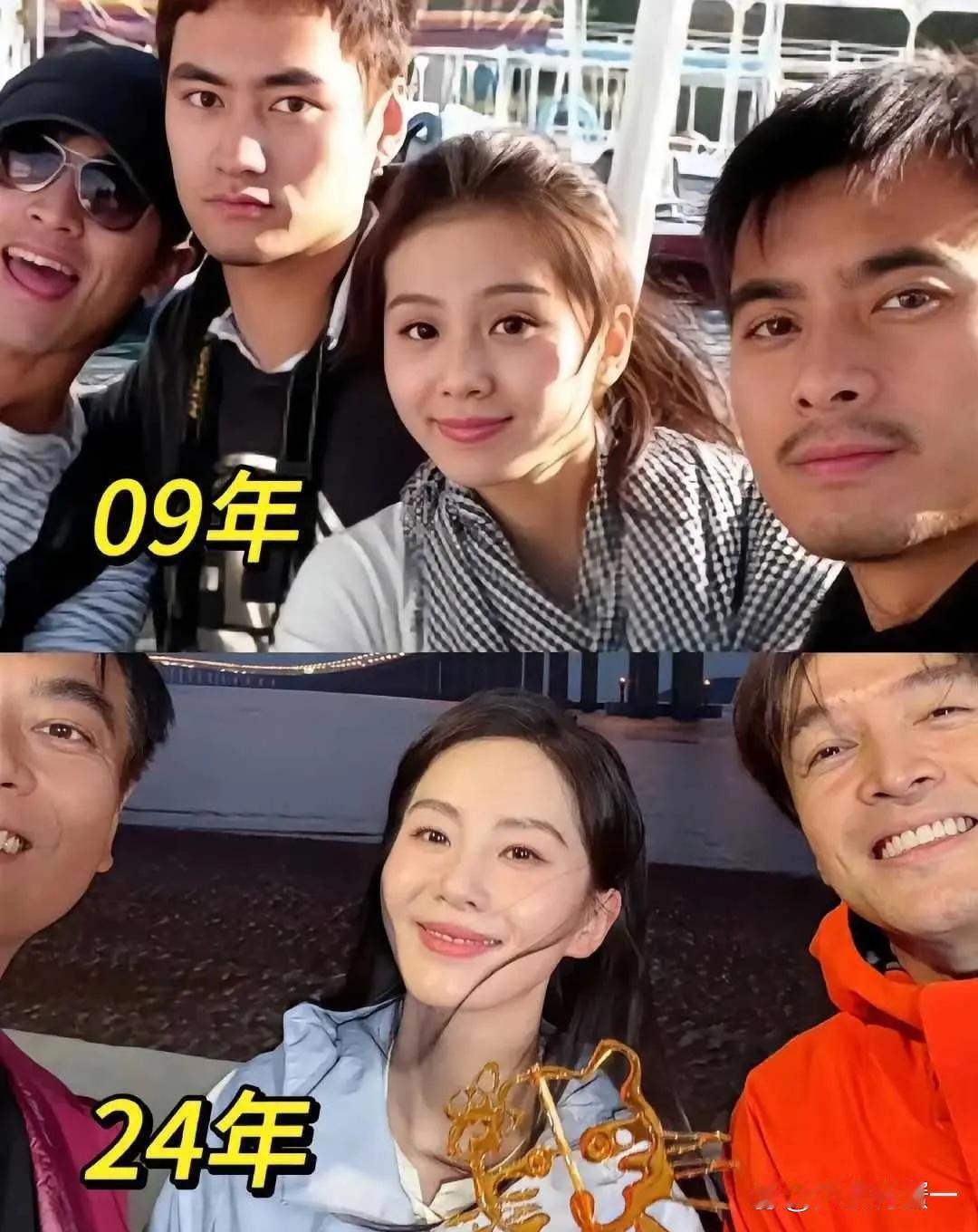 胡歌、刘诗诗、陈龙十几年后再合照，岁月只宽待了刘诗诗一个人