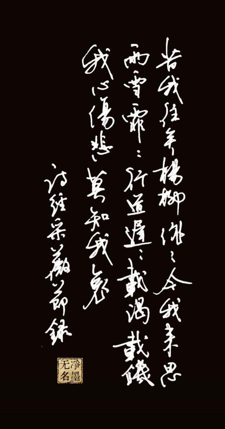 📜释文与出处这是《诗经·小雅·采薇》的经典名句，完整原文节选：昔我往矣，