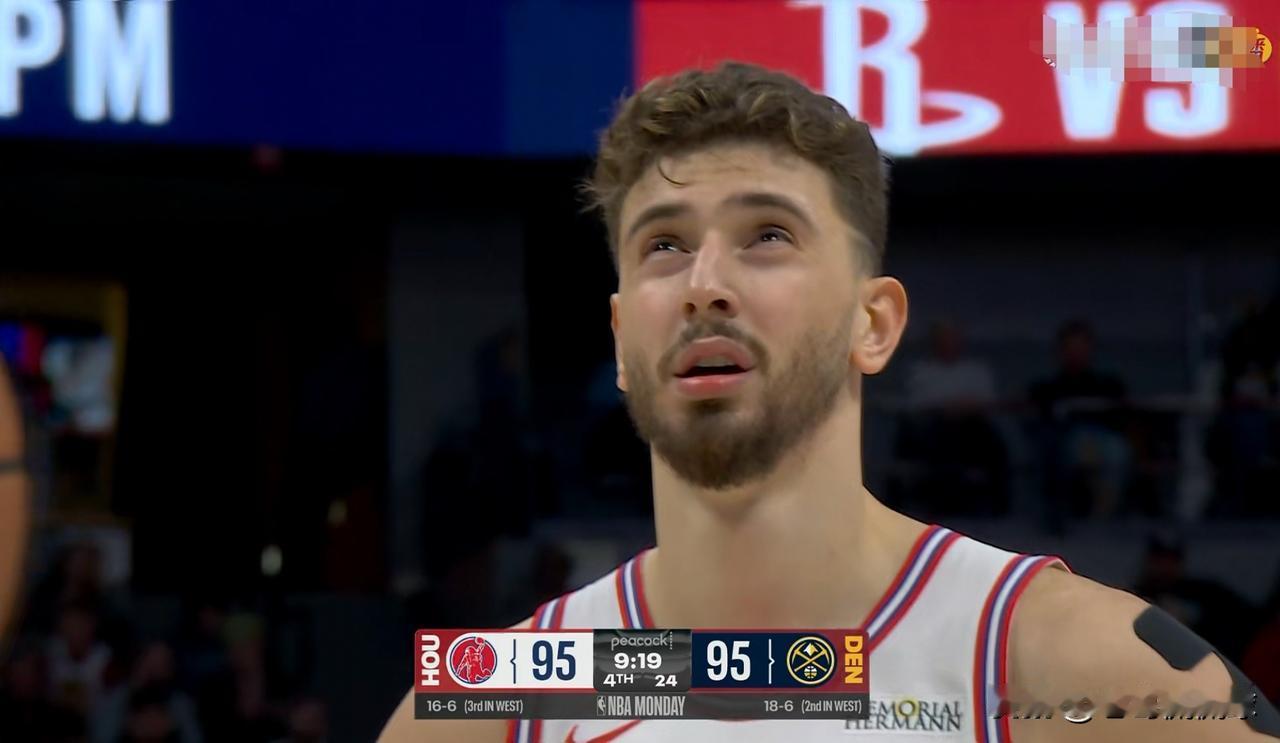 火箭超级巨星申京真是太贪功了！在今天火箭客场以125：128惜败于掘金的比赛中，