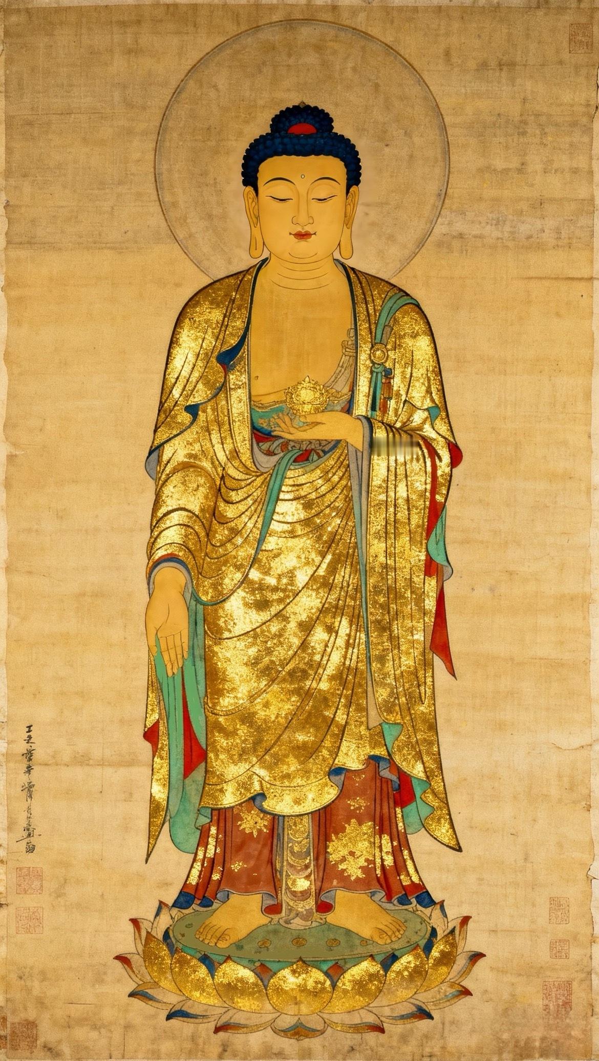 晨起礼佛，愿一切众生不受苦，不受穷。愿一切众生离苦得乐，随喜功德，赞叹随喜🙏?