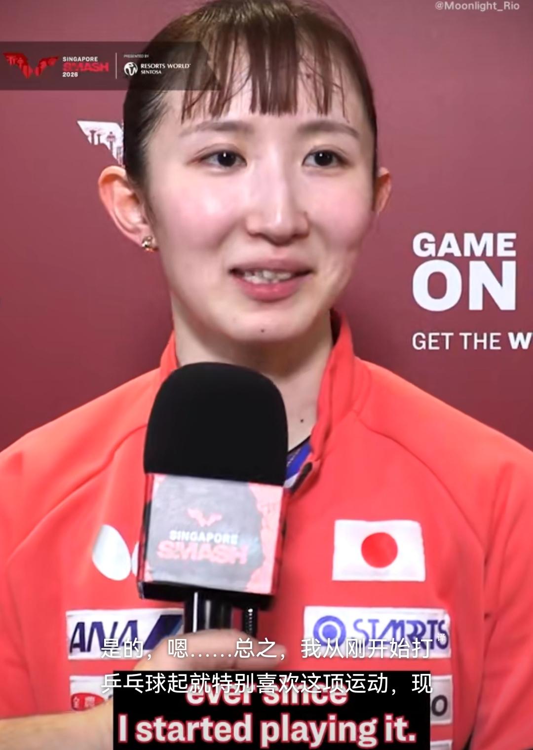 T联赛女团决赛结束，要说最郁闷的球员非早田希娜莫属。赛后，早田希娜哭的非常伤心