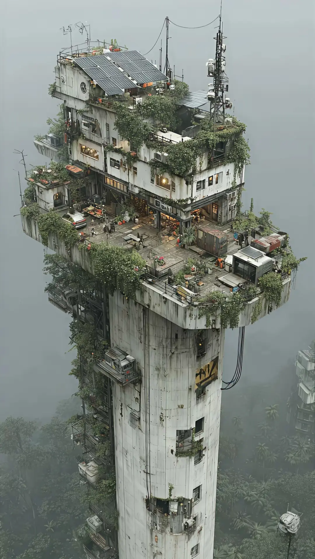 桥墩上的末日安全屋！！！