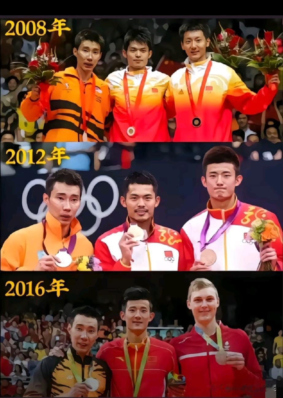 三个亚军的李宗伟，你不能说他不优秀，也不能说他不伟大，只是他碰到了林丹，碰到了更