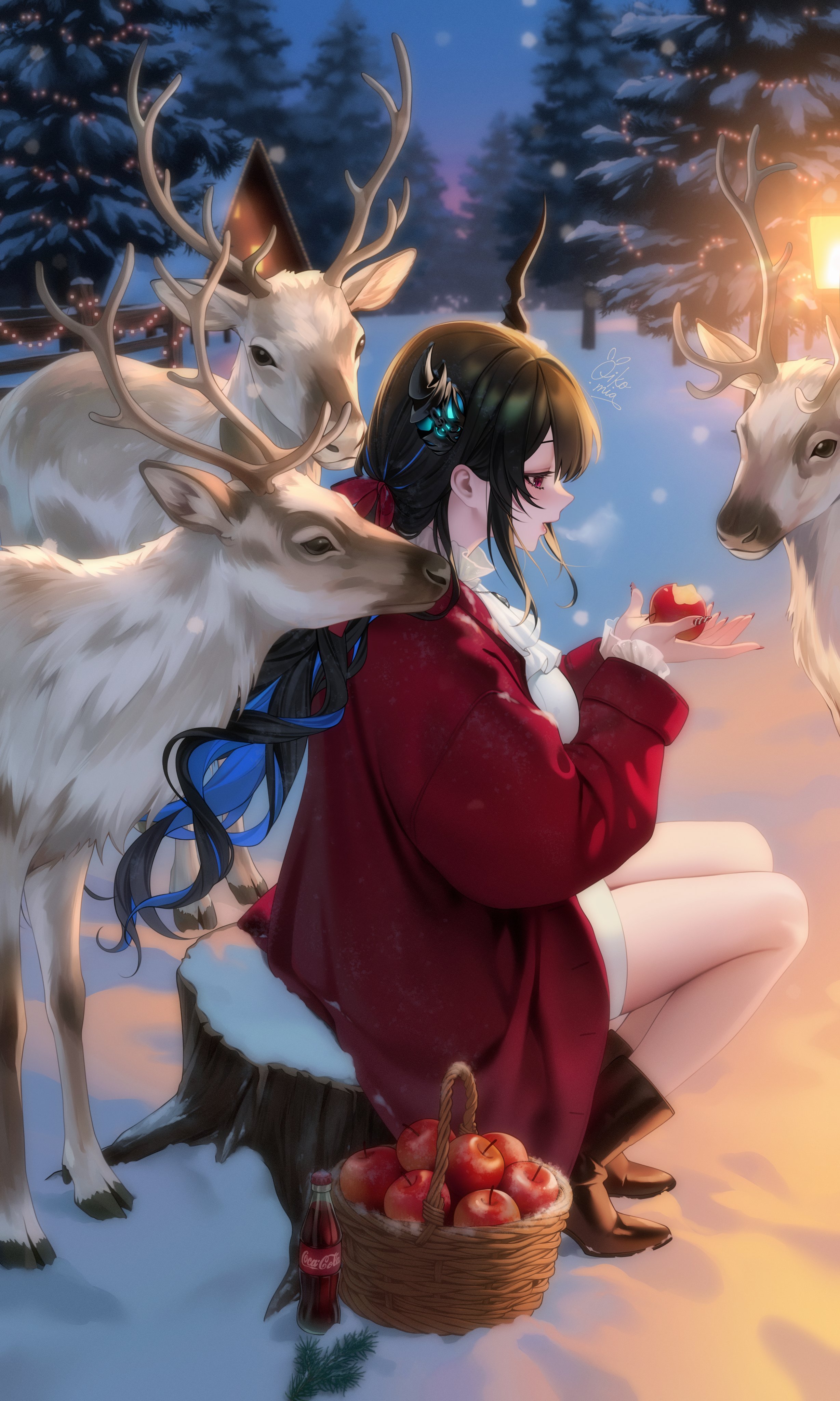 施了得劲魔法！X：oikomia二次元美图二次元美图​​​​​​​