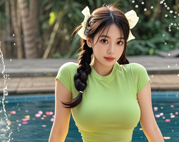 月光下的温泉约会，水声会掩盖心跳声吗？