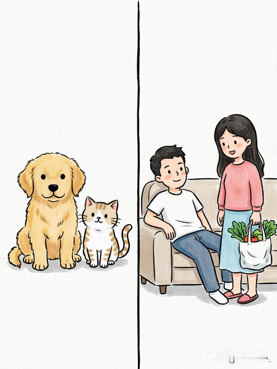 民间有段顺口溜，越听越像在说自己家：“男人只要拜了堂，马上变成一只狼。女人只