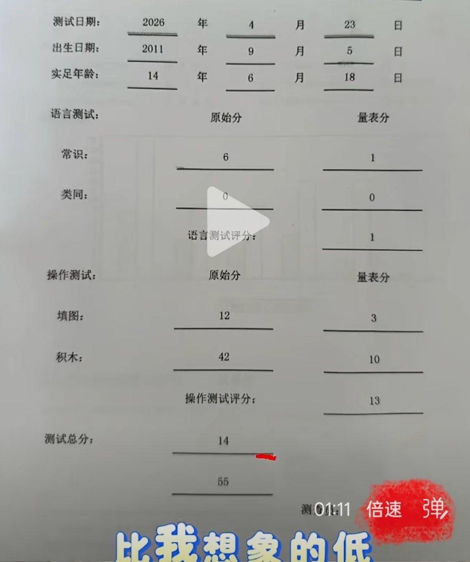 刷视频刷到一个妈妈自述家里孩子自闭与智力障碍。看了下出生日期是：辛卯丙申癸亥