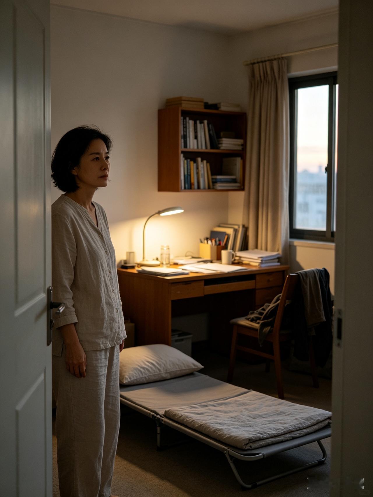 我是个独生女，曾经我坚信父母老了一定会接来同住，直到我妈来住了一周，老公默默在书