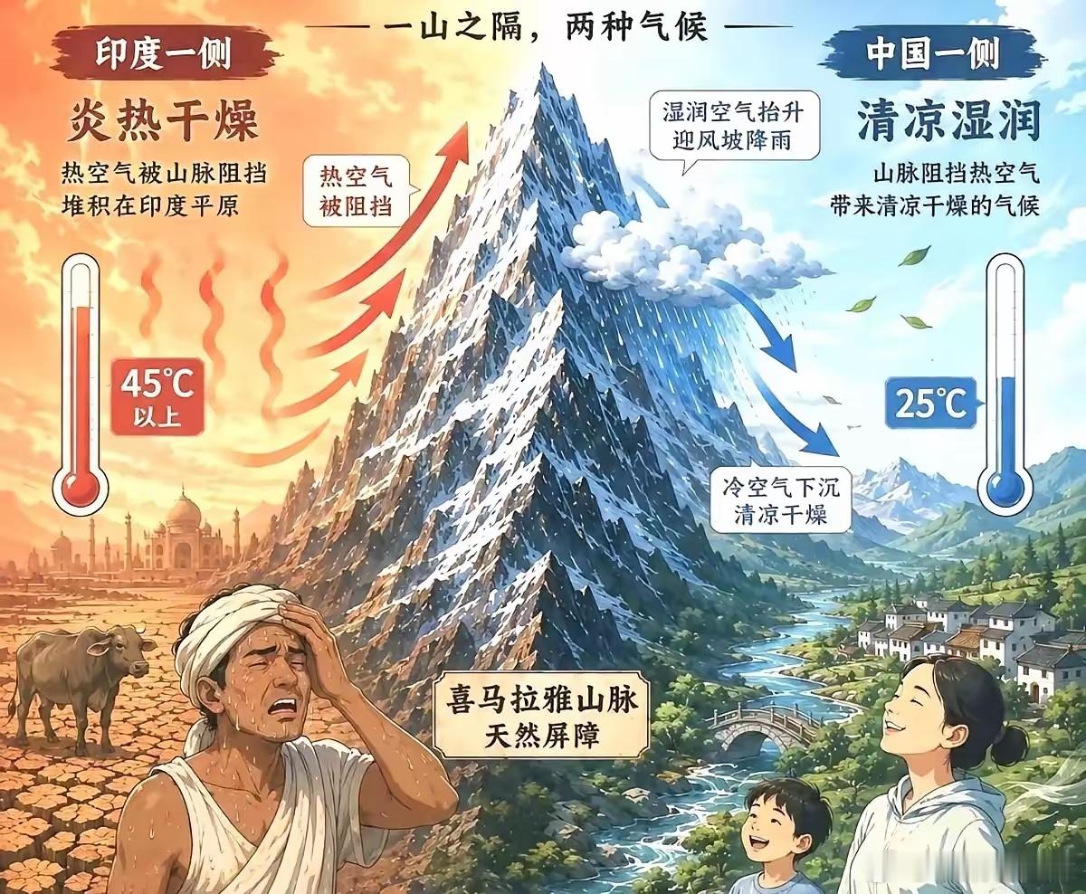 印度为啥高温50℃？此刻具象化了！