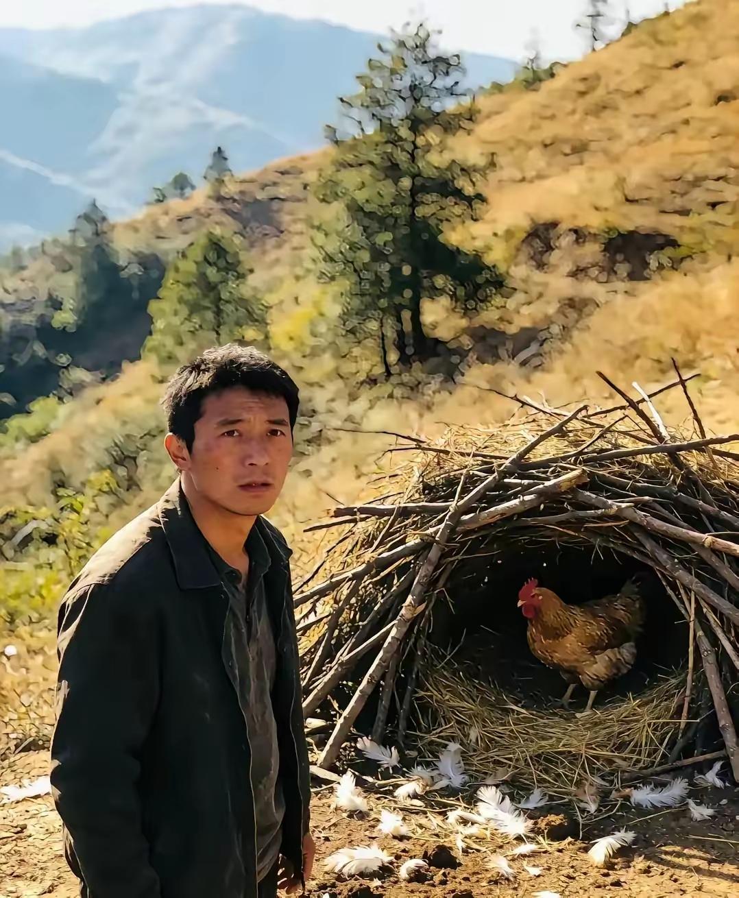 河南一男子包山养300只鸡，半年没捡着一个鸡蛋，谁料，跟踪到鸡窝撞见令人惊讶的一