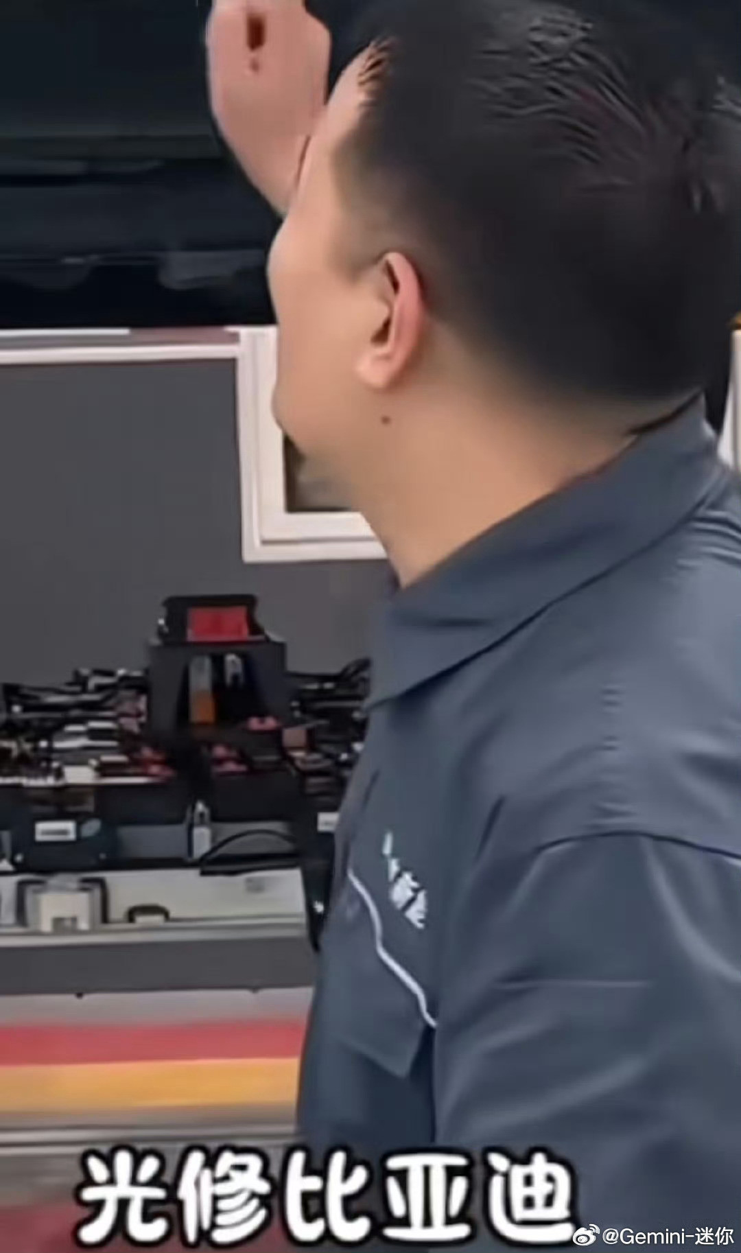“光修比亚迪，养活我们整个维修厂”“特斯拉专业维修”不会是靠修比亚迪养活的厂倒闭