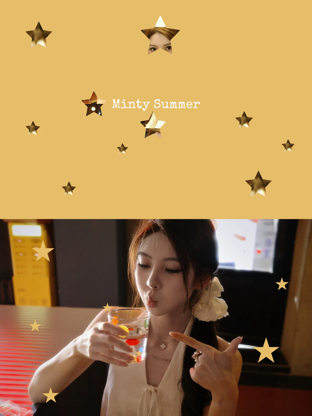 当我用ins上很火的星星p图来记录近期生活✨