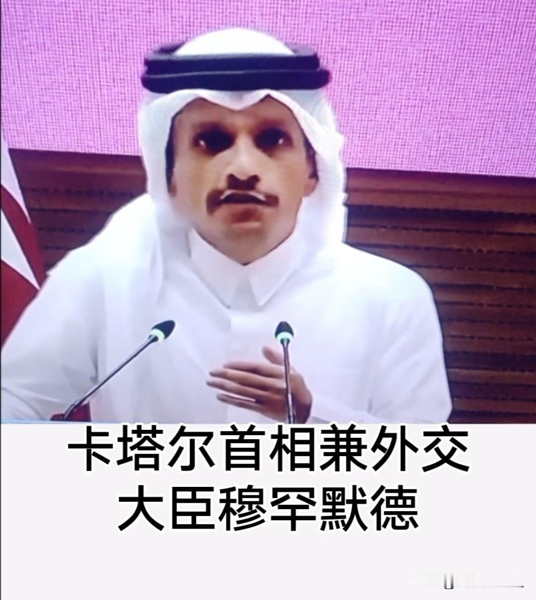 卡塔尔发表声明称，全球57个穆斯林国家均作岀表态，由于以色列发动的加沙战争，内塔