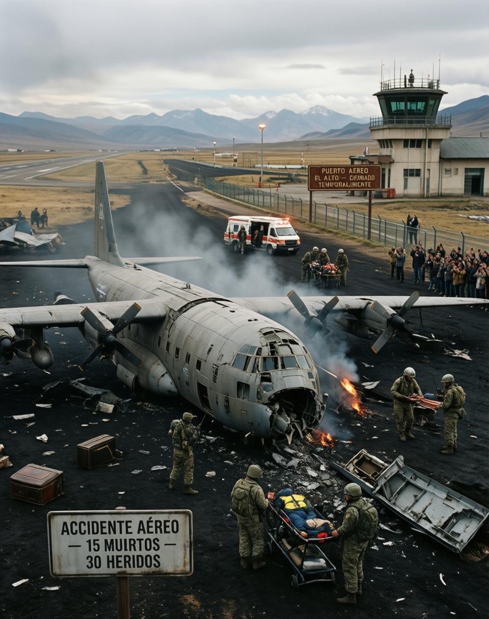 当地时间2月27日，玻利维亚空军一架C-130“大力神”运输机从埃尔阿尔托市起飞