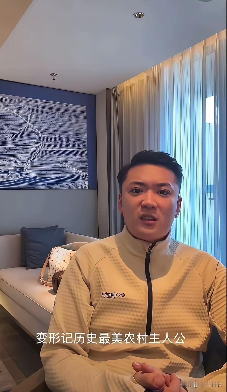 崔晋直言，能在变形记遇见李勒优，是老天爷赏给他的运气，也大方承认，没有优优就没有