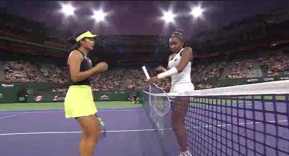 高芙因伤退赛科科·高芙在印第安维尔斯对阵亚历山德拉·伊埃拉的比赛中退赛，当时比分