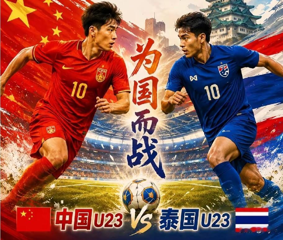 今天中国U23迎战泰国U23亚运男足1/4决赛，我还是看好安东尼奥这套成熟的防守