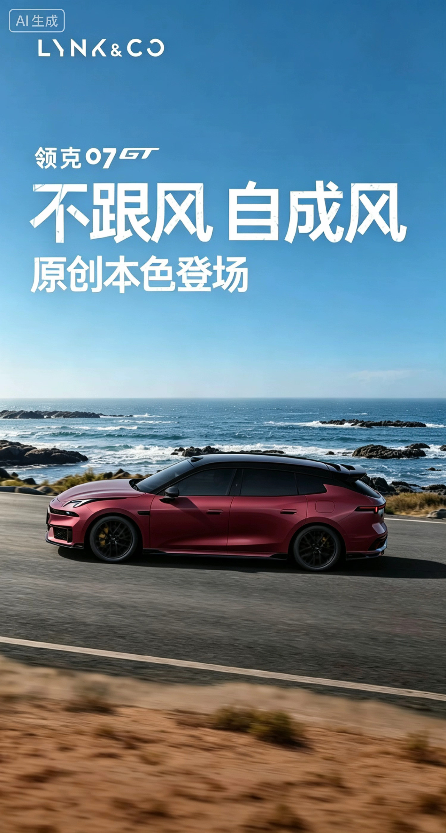 领克07gt除了图五，剩下这几张瞎想图，你觉得那个更符合领克07GT质感