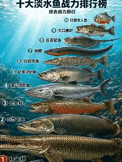 十大淡水鱼战力排行榜！[哭哭]