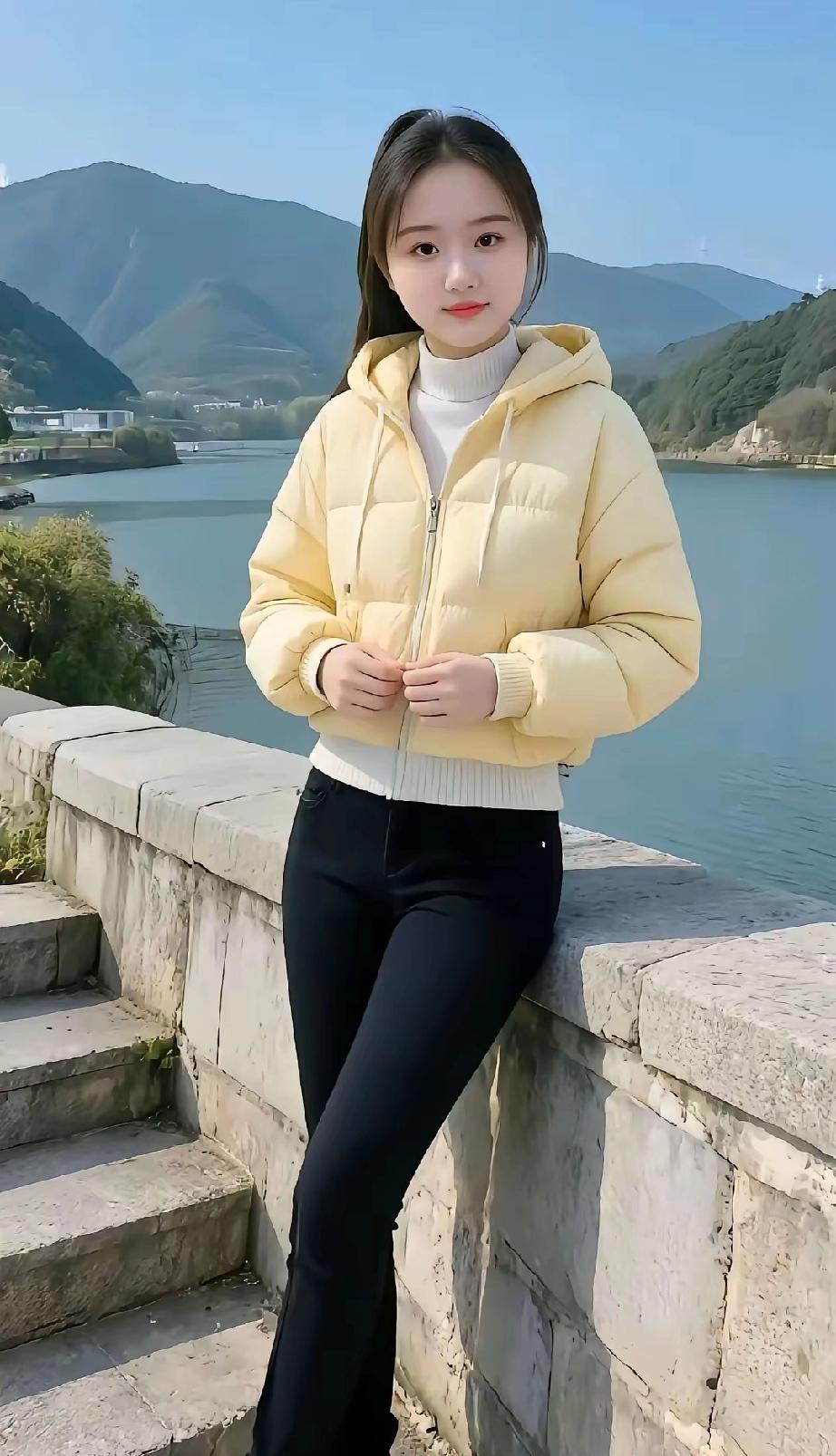 水边倚栏人，山外见春光。