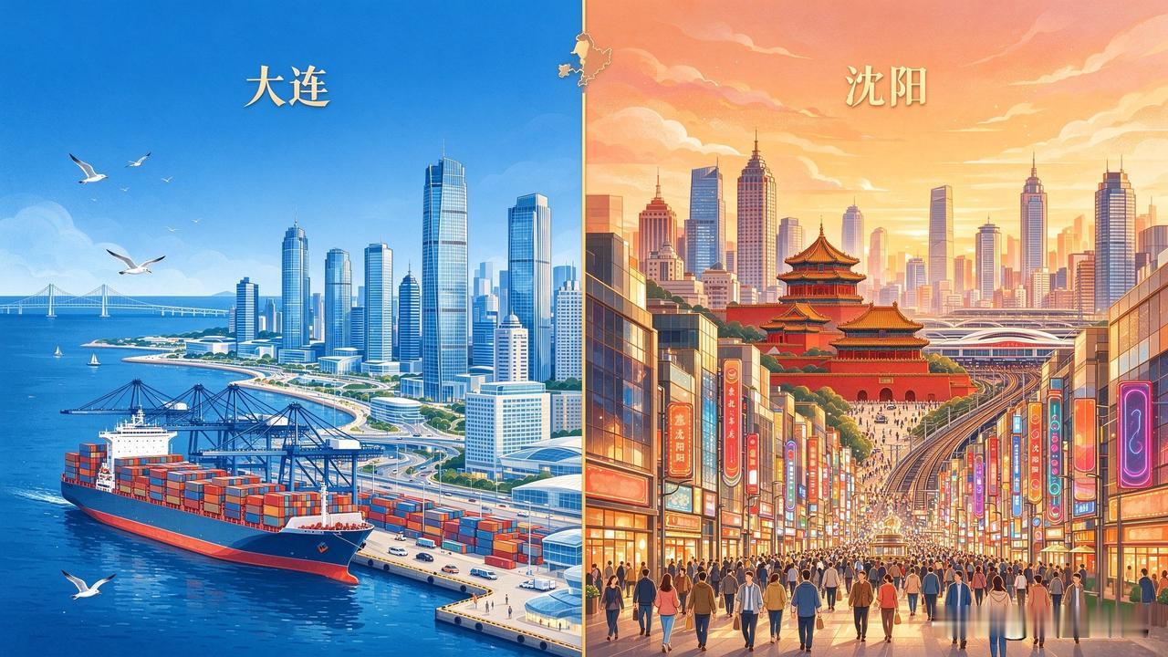 论硬核经济实力，大连是妥妥的东北门面。2025年大连GDP突破万亿，成为东北首个