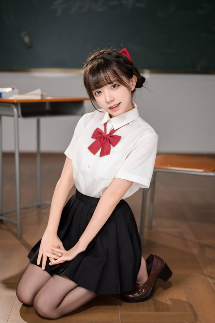 可爱学生妹教室里的小确幸💕可爱学生jk校园日系美女