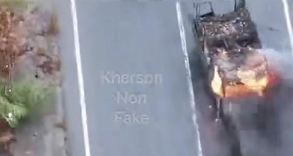 俄罗斯士兵引爆自己装甲车，以此行动拒绝上前线战斗送死！10月3日，环球网消息，