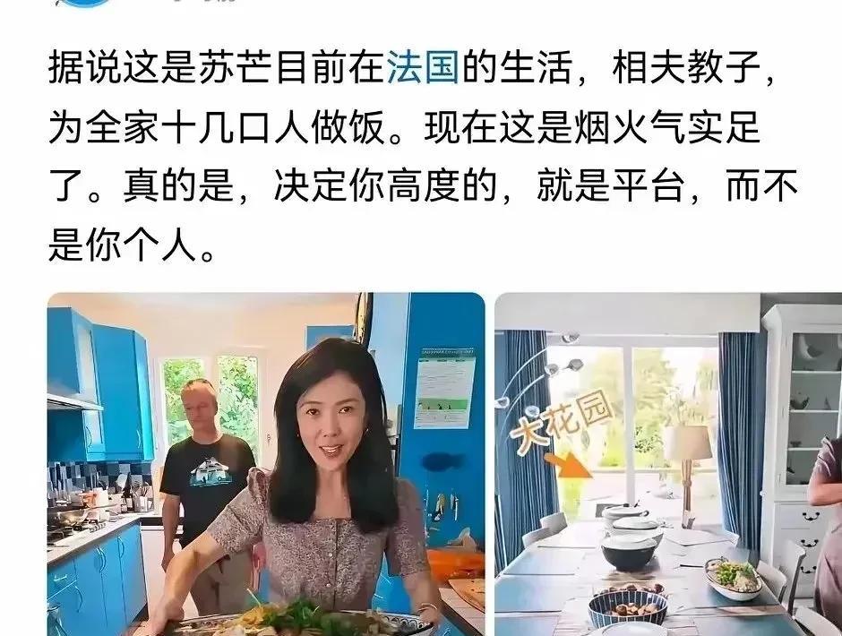 苏芒本无心，烟火自天成。她怎么也没想到，自己只是随意在网上晒晒幸福，居然引发这么