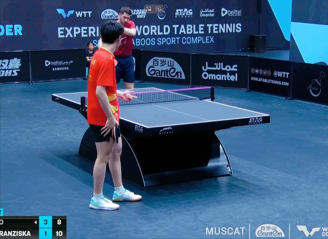 第五局最忙的时候是志强。前四局温瑞博大比分3:1领先，第五局4:4平的时