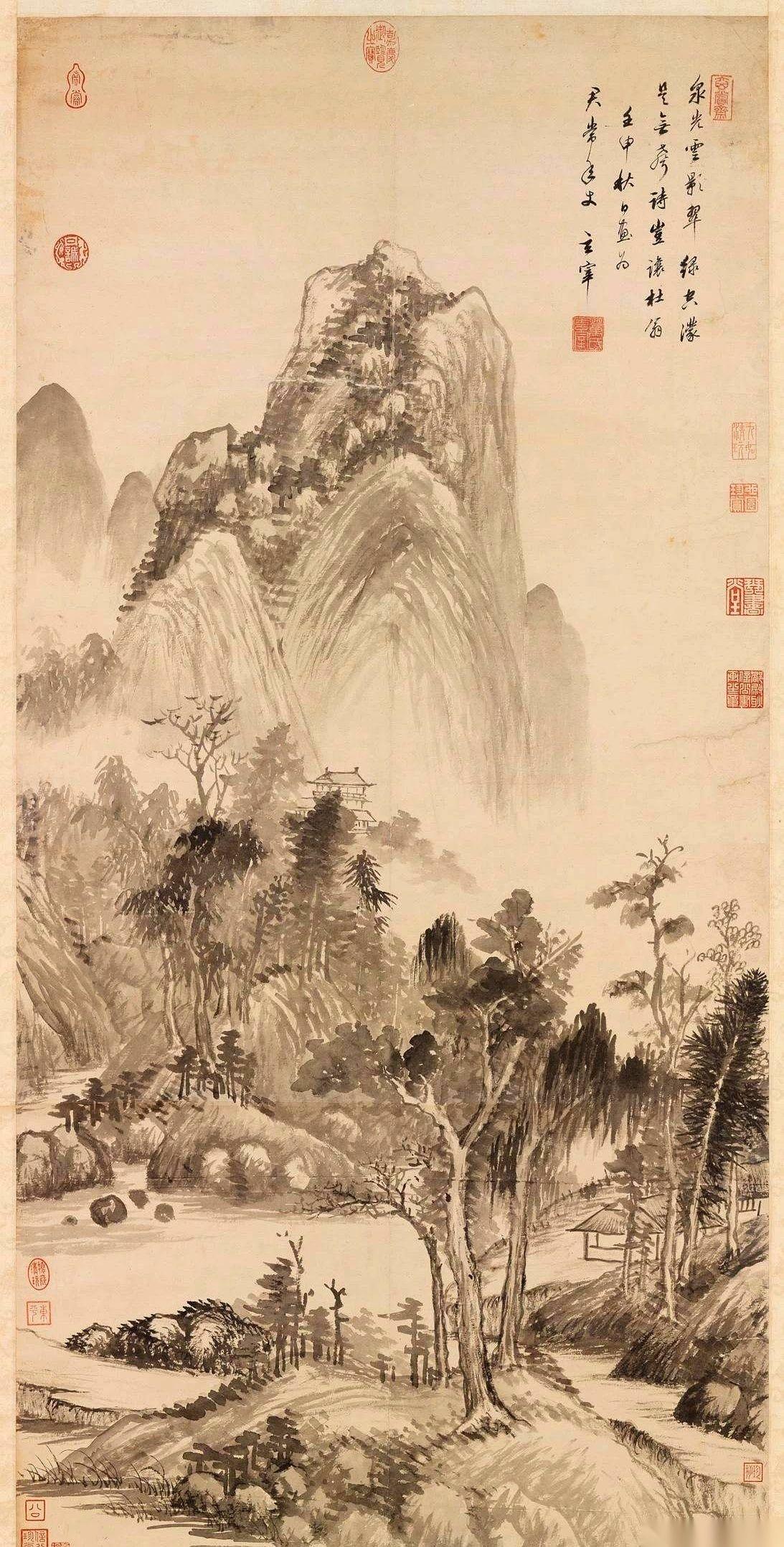 我有时候真觉得，古人比我们会“玩”多了。就说董其昌，明朝的礼部尚书。白天在办公