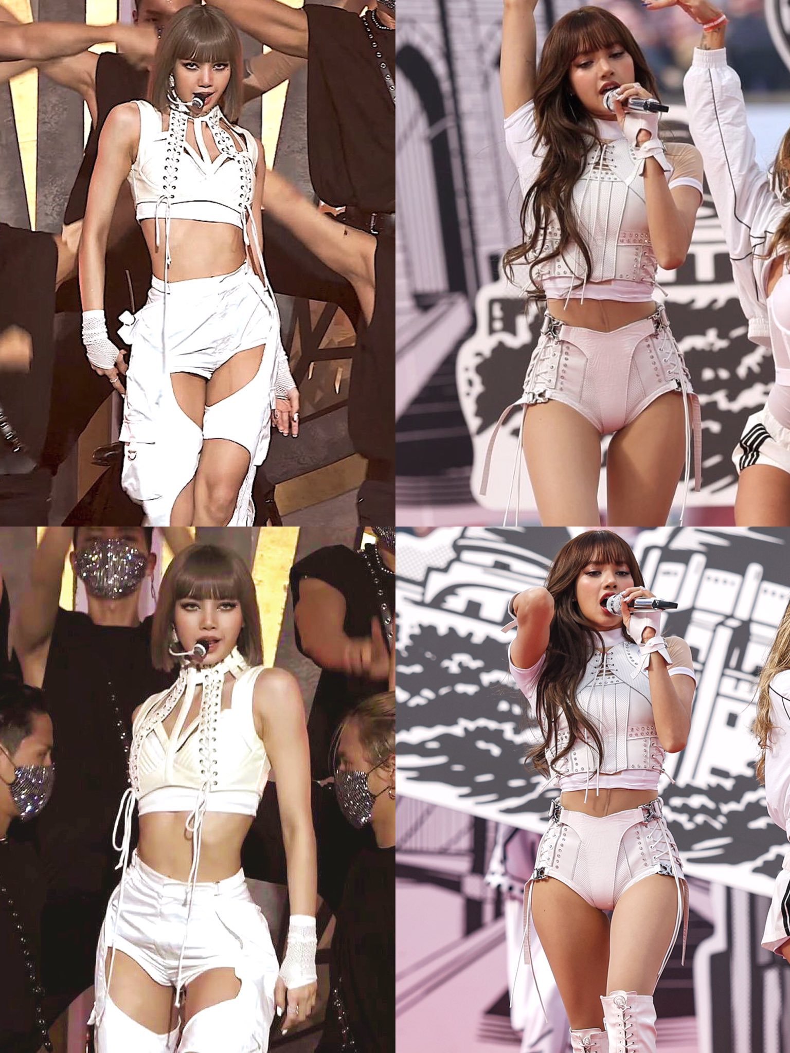 这两套衣服真的蛮像的，不同时期的成功女人💅🏻Lisa的腿长
