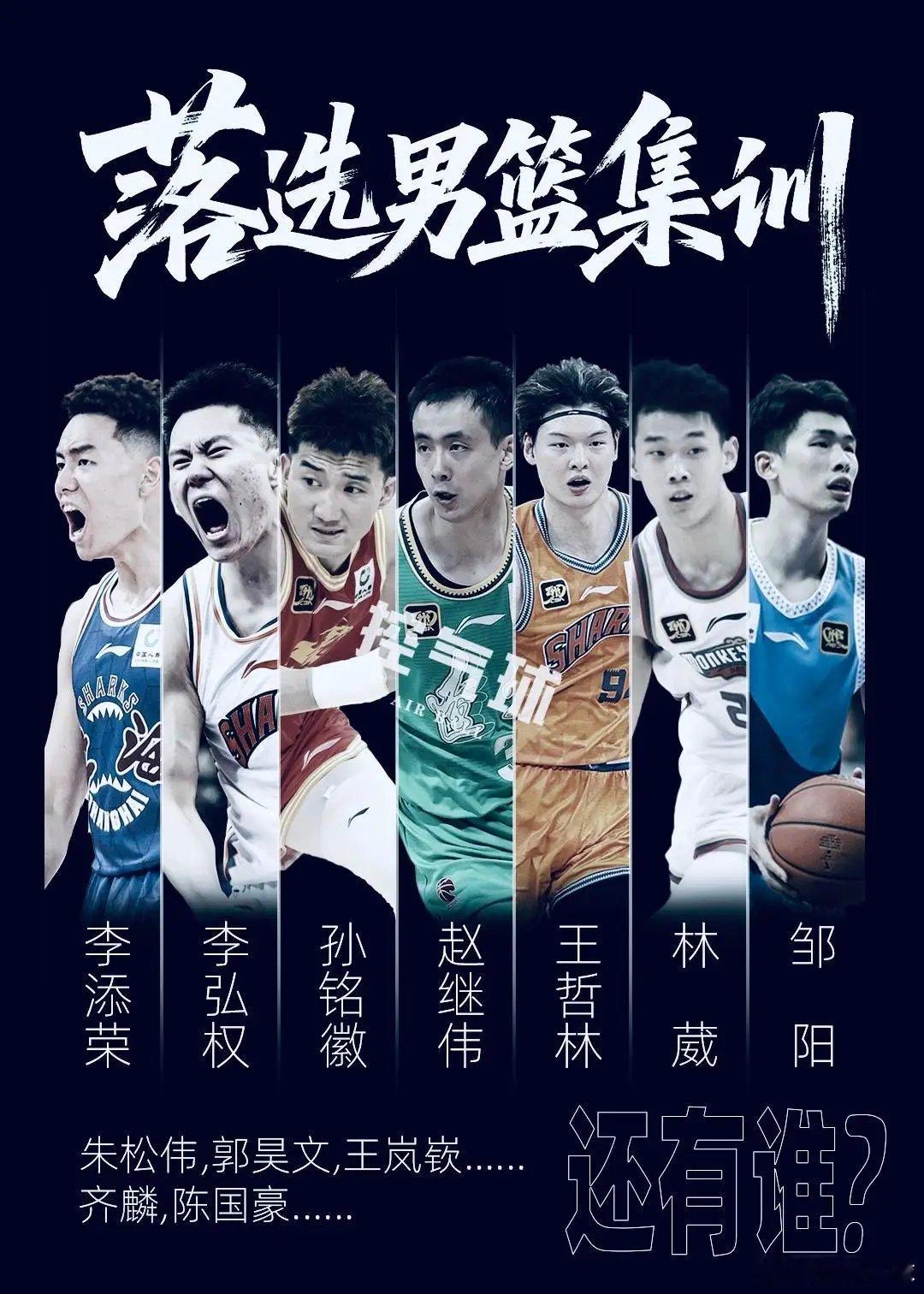 中国男篮23人集训名单哪名球员的落选让你感到比较意外[惊恐]？我先提名邹阳，国内