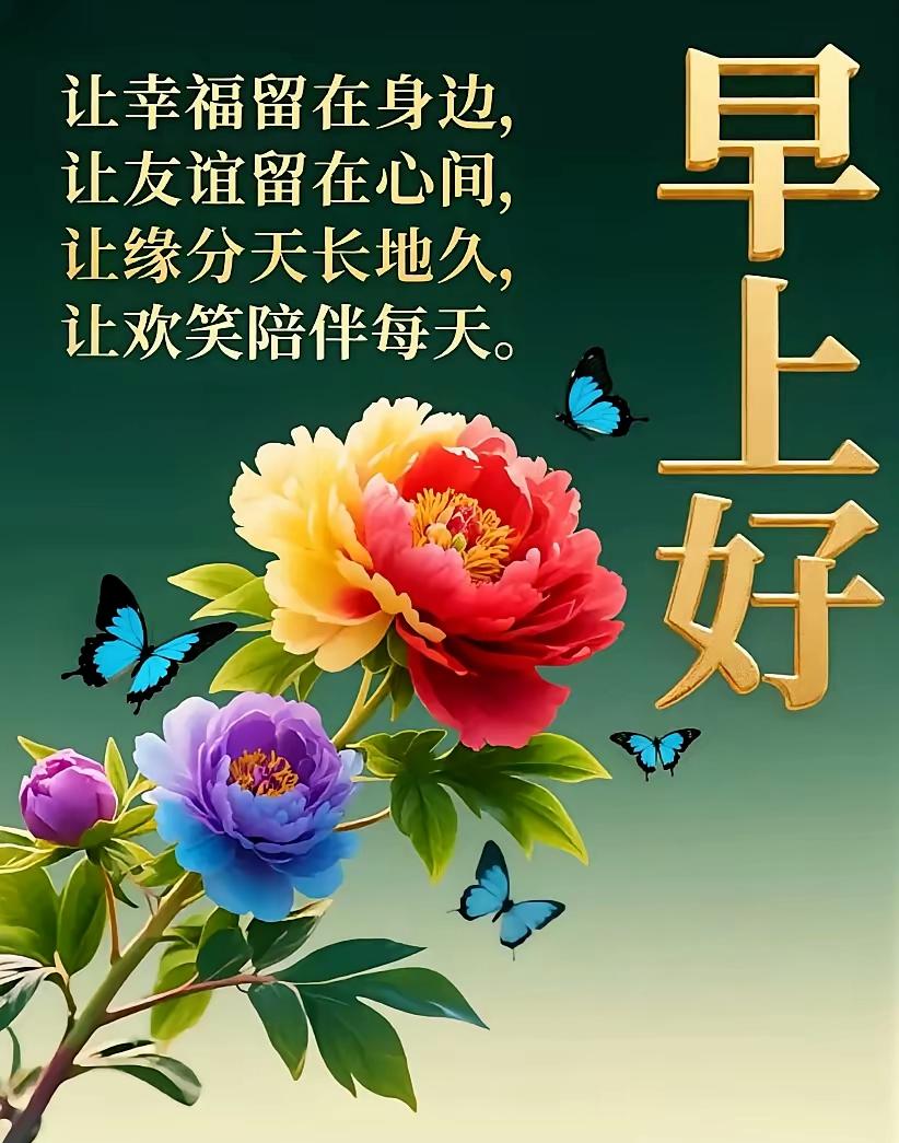 晨光漫过窗台，风里都是温柔的暖意～愿你晨起有微笑，路上有惊喜，三餐有热饭，事事皆